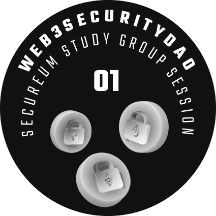 Web3SecurityDAO Study Group Meeting 01 POAP image