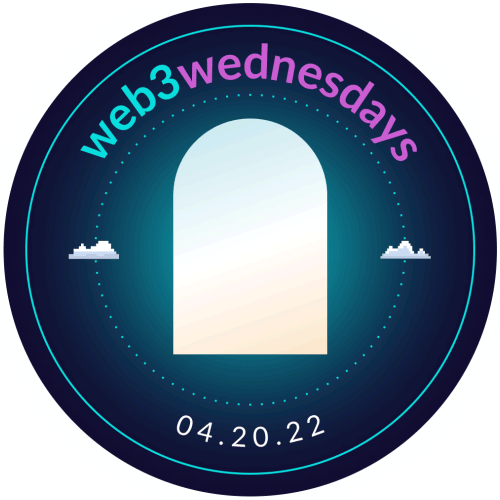 web3Wednesdays POAP image