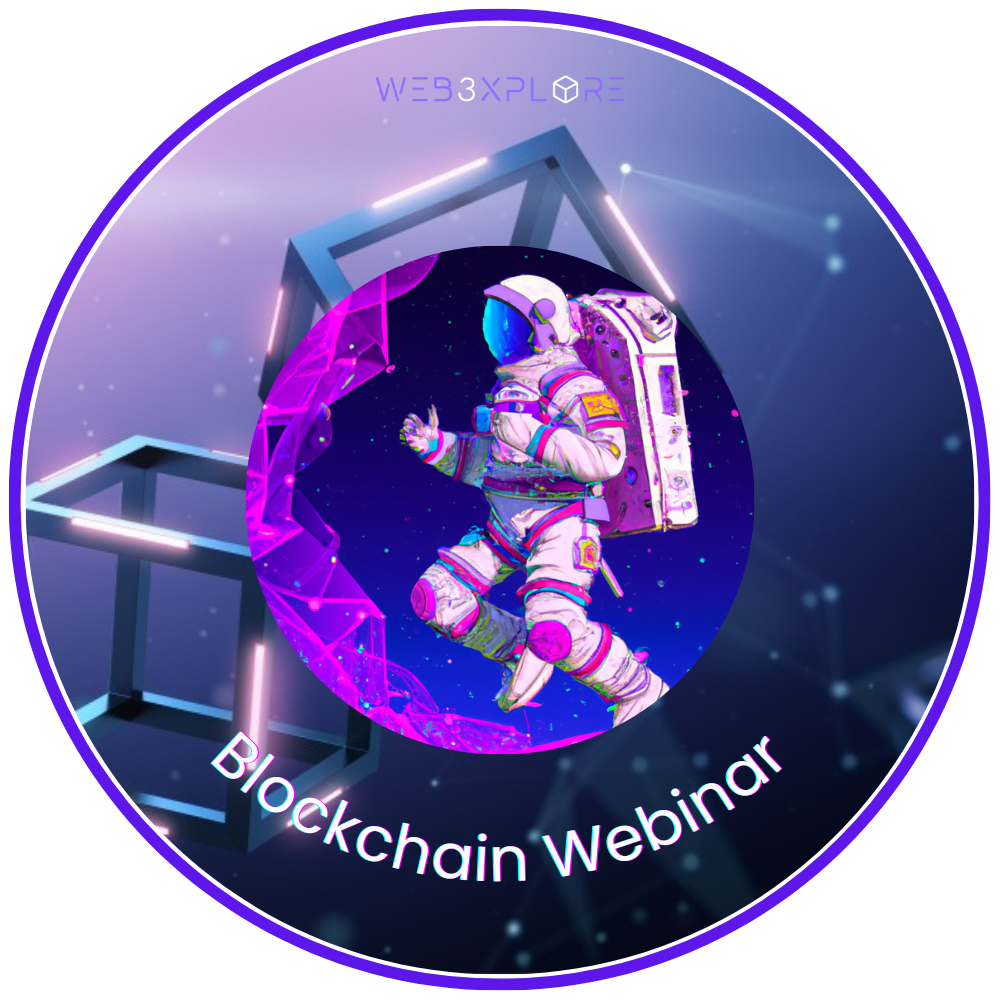 Web3xplore Blockchain Webinar POAP image