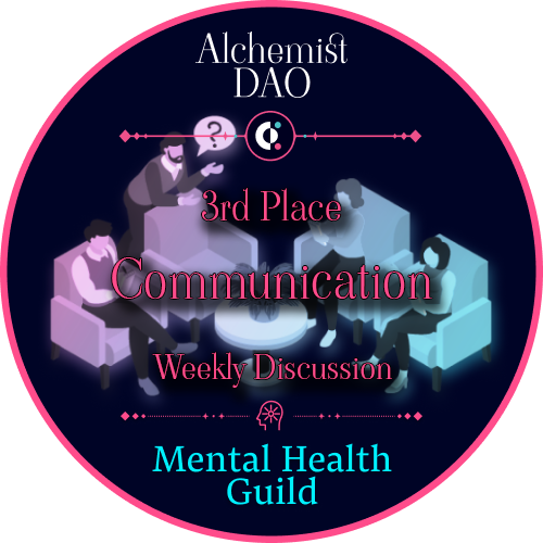 Weekly Discussion Topic 5: How to communicate effectively to avoid misunderstandings - 3rd Place - Bronze POAP image