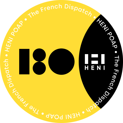 Wes Anderson Visitor POAP POAP image