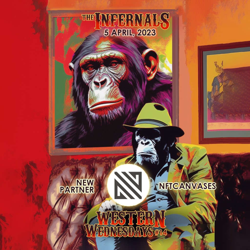 Western Wednesdays 14th Edition with Guest NFT Canvases POAP image