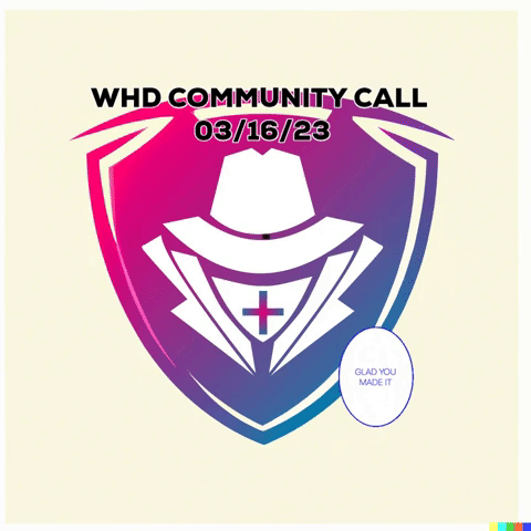 White Hat DAO: Weekly Community Call 3/16/23 POAP image