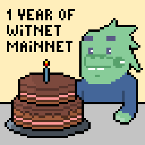 Witnet 1yr Mainnet Anniversary Meeting POAP image