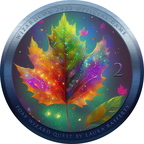 WizardCon 2023 WinterWizard POAP Quest Token 2 - Galaxy Leaf POAP image