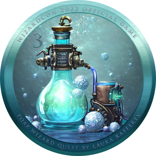 WizardCon WinterWizard POAP Quest Token 3 - Snowball Spray POAP image
