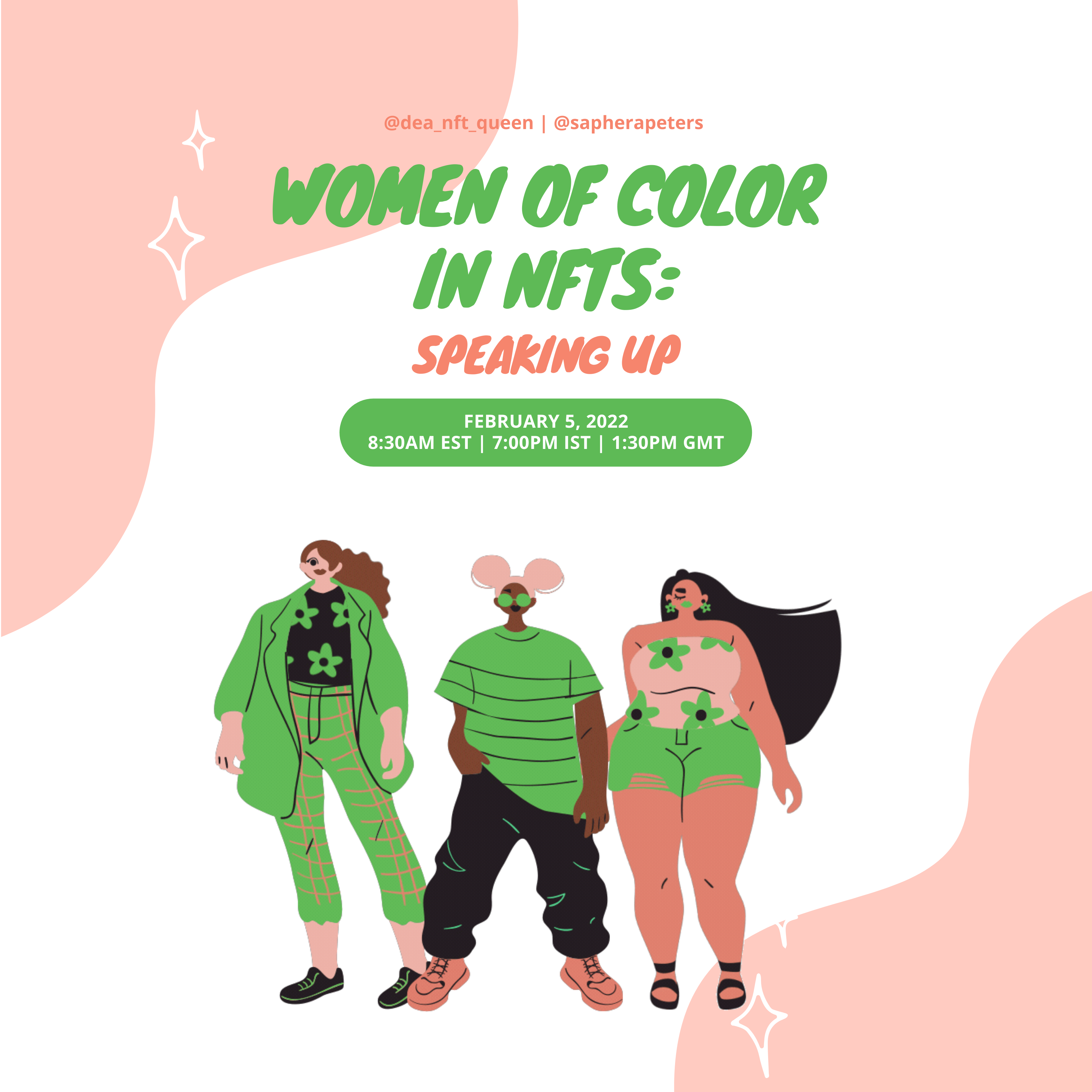 Women of Color in NFTs: Speaking Up (05/02/2022) POAP image