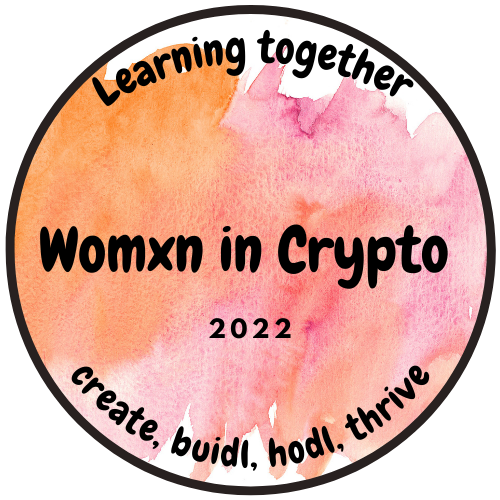 Womxn in Crypto Learning Together POAP image