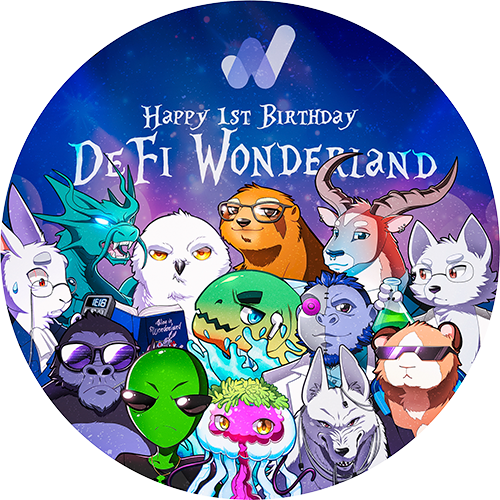 Wonderland's 1st year. POAP image