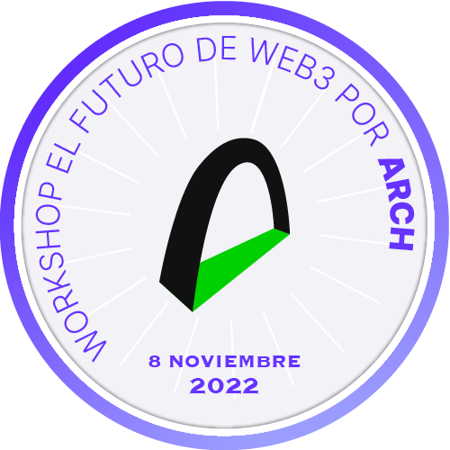 Worskhop WEB3 impartido por Arch POAP image