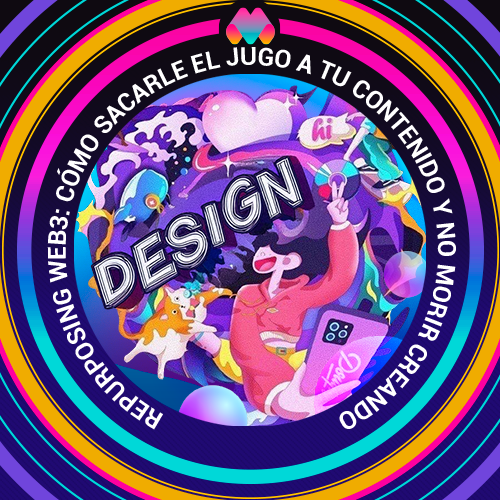 X Space - Diseño Web3: de POAPs a NFTs, cómo destacar visualmente tu proyecto POAP image