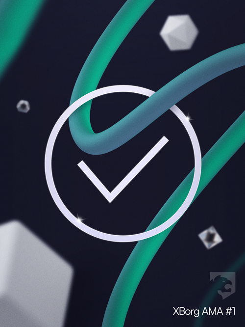 XBorg AMA #1 POAP image