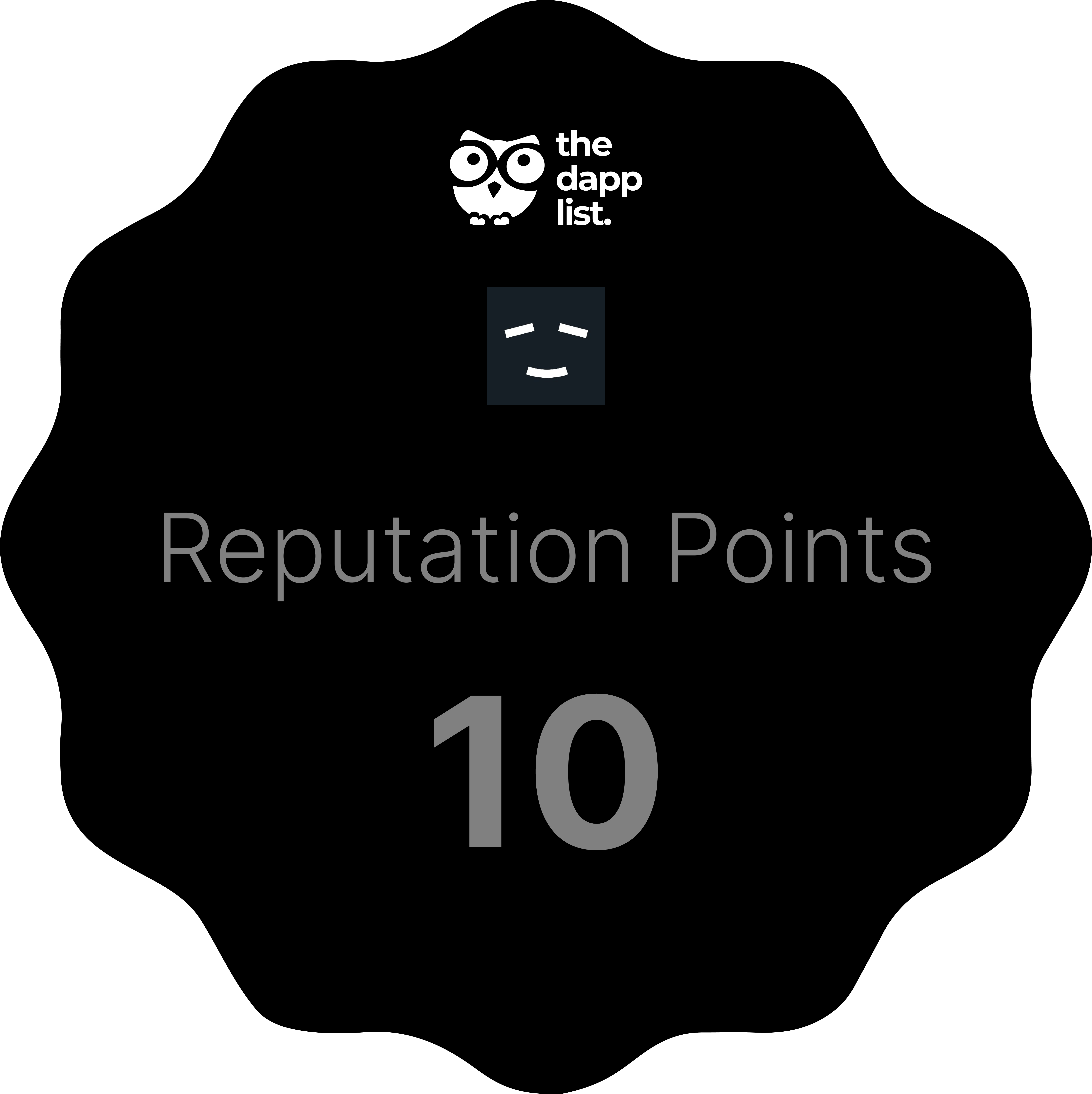 XP POAP by The Dapp List  - AMA with Interface POAP image