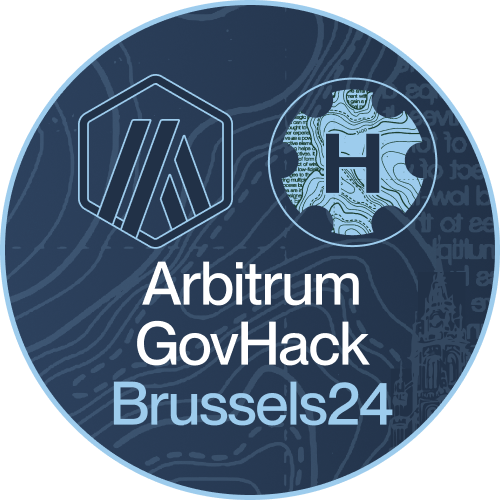 You facilitated Arbitrum GovHack Brussels 2024 POAP image