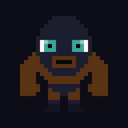 You have met Luchador heyZachy at NFTParis POAP image