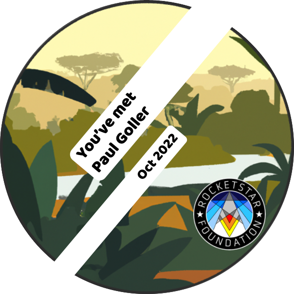 You have met Paul Goller in October 2022 (IRL) POAP image