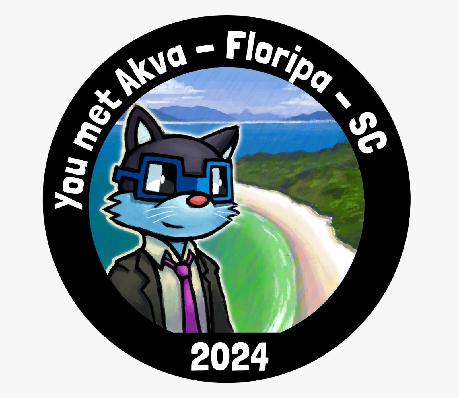 You met Akva in Florianopolis POAP image