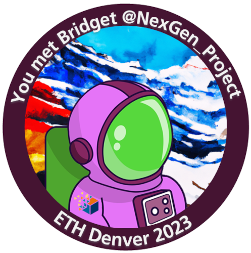 You met Bridget @ ETH Denver 2023 POAP image