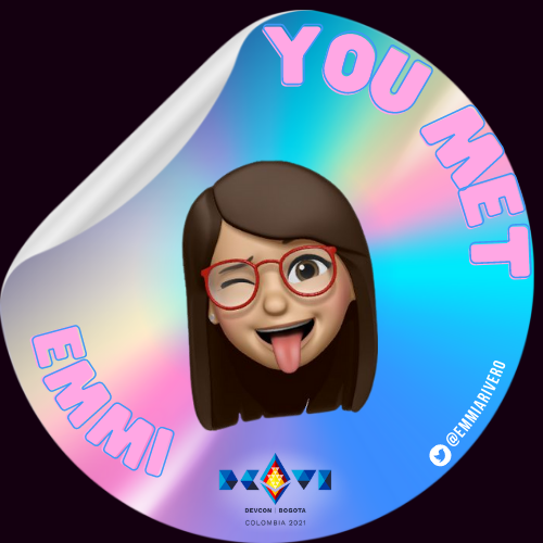 You met Emmi at Devcon Bogotá 22' POAP image