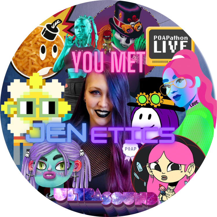 You met JENetics POAP image