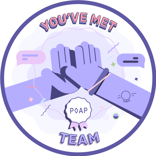 You met the POAP team in May 2022! POAP image