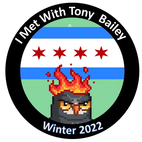 You Met with Tony Bailey - Winter 2022 POAP image