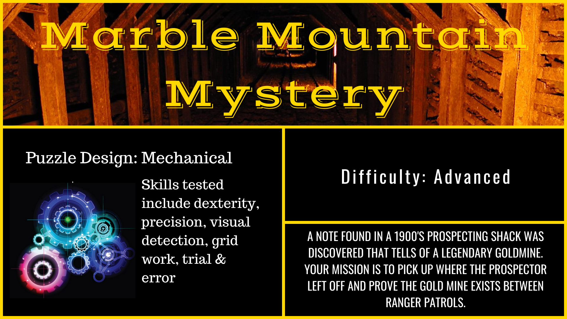 You solved the Marble Mountain Mystery! POAP image