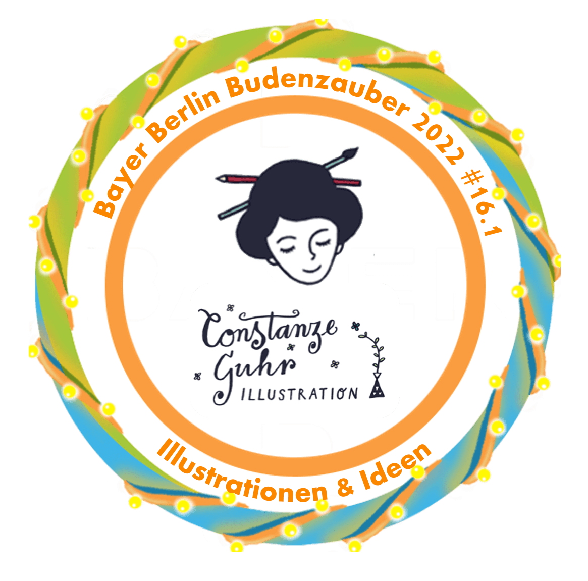 You were at the Constanze Guhr Illustrationen & Ideen Booth during the Bayer Berlin Budenzauber 2022! POAP image