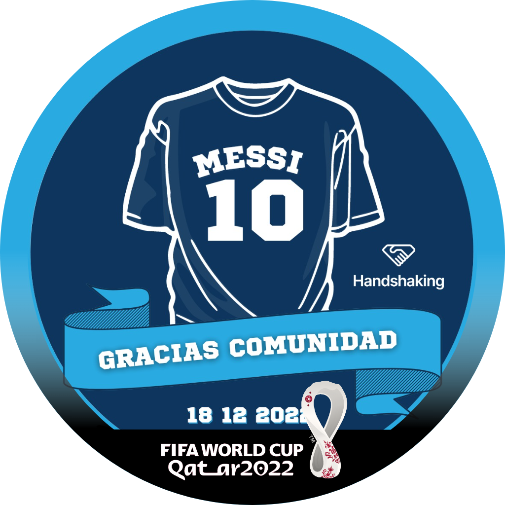 You've enjoyed the World Cup with Comunidad de Handshaking  POAP image