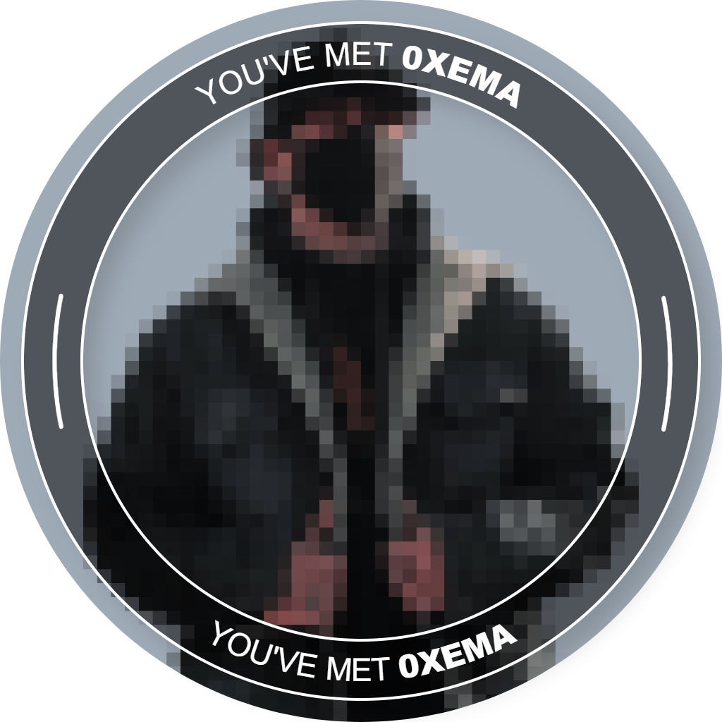 You've met 0xEma - August 2022 POAP image