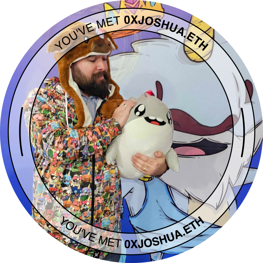 You've met 0xJoshua.eth @ ETHDenver POAP image