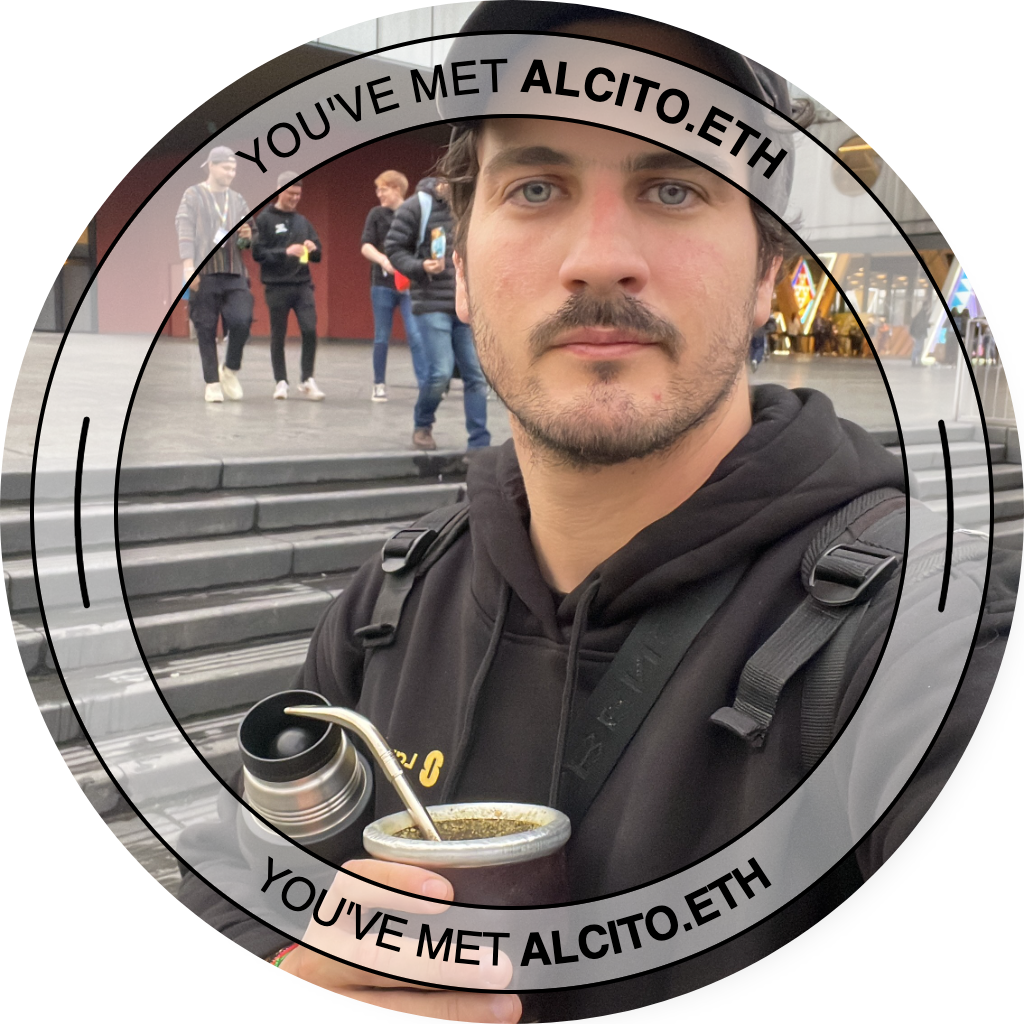You've met alcito.eth - let's keep in touch POAP image