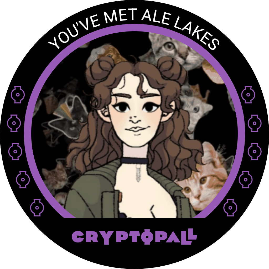 You've met Ale Lakes at Cryptopall '22 POAP image