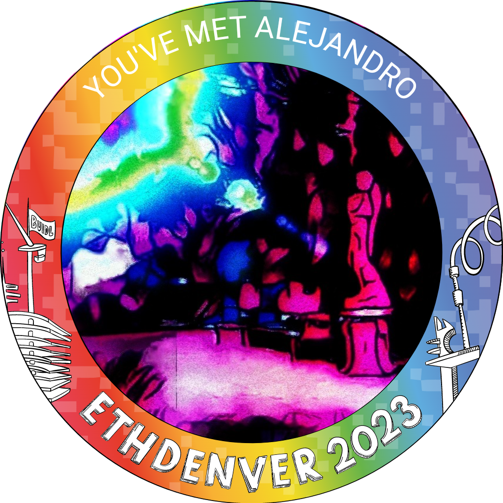 You've met Alejandro at ETHDenver 2023 POAP image