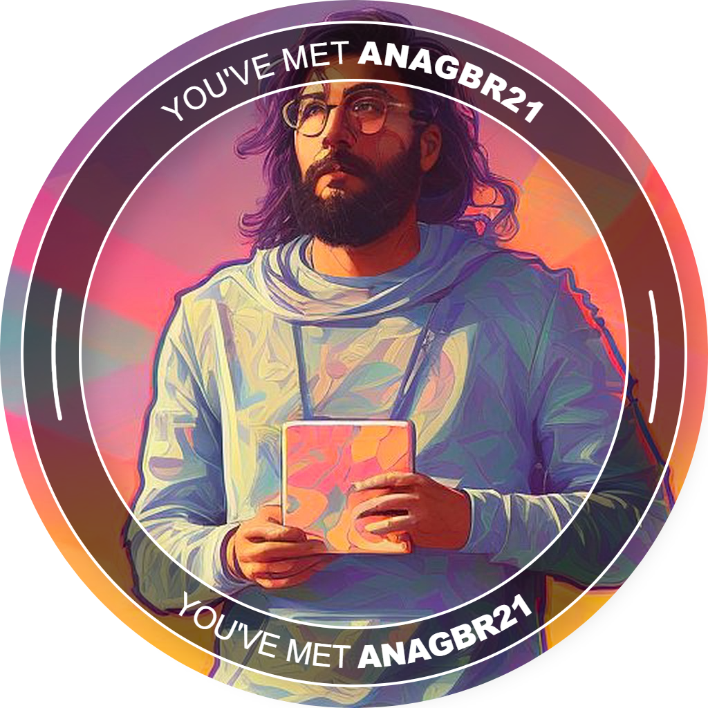 You've met AnAGBR21 - January 2023 POAP image