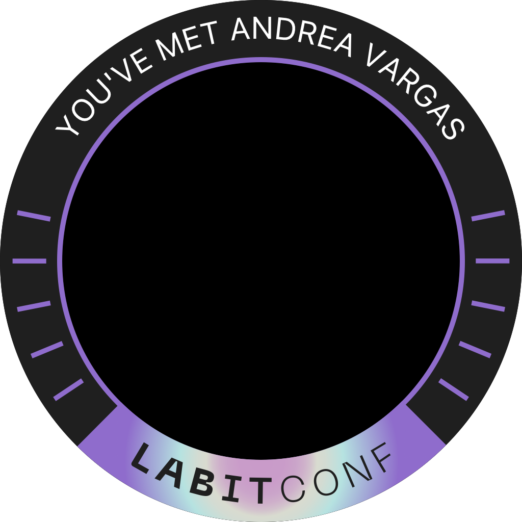 You've met Andrea Vargas at LABITCONF '22 POAP image