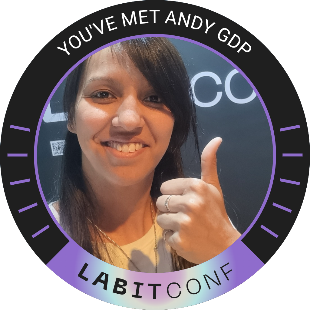 You've met Andy Gdp at LABITCONF '22 POAP image