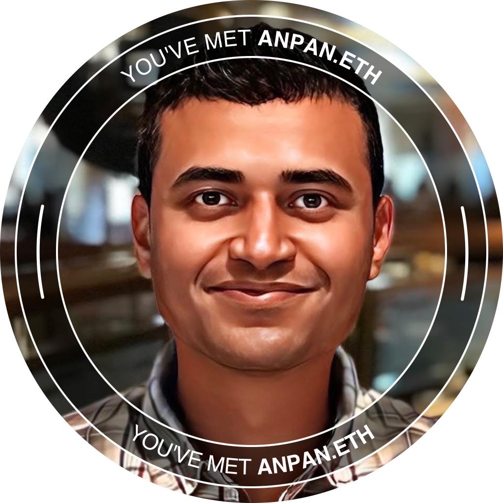 You've met anpan.eth  - April 2023 POAP image