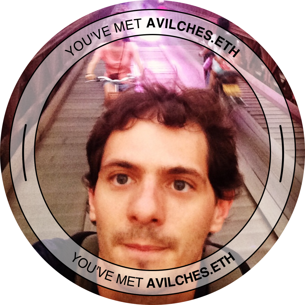 You've met Avilches.eth - October 2022 POAP image