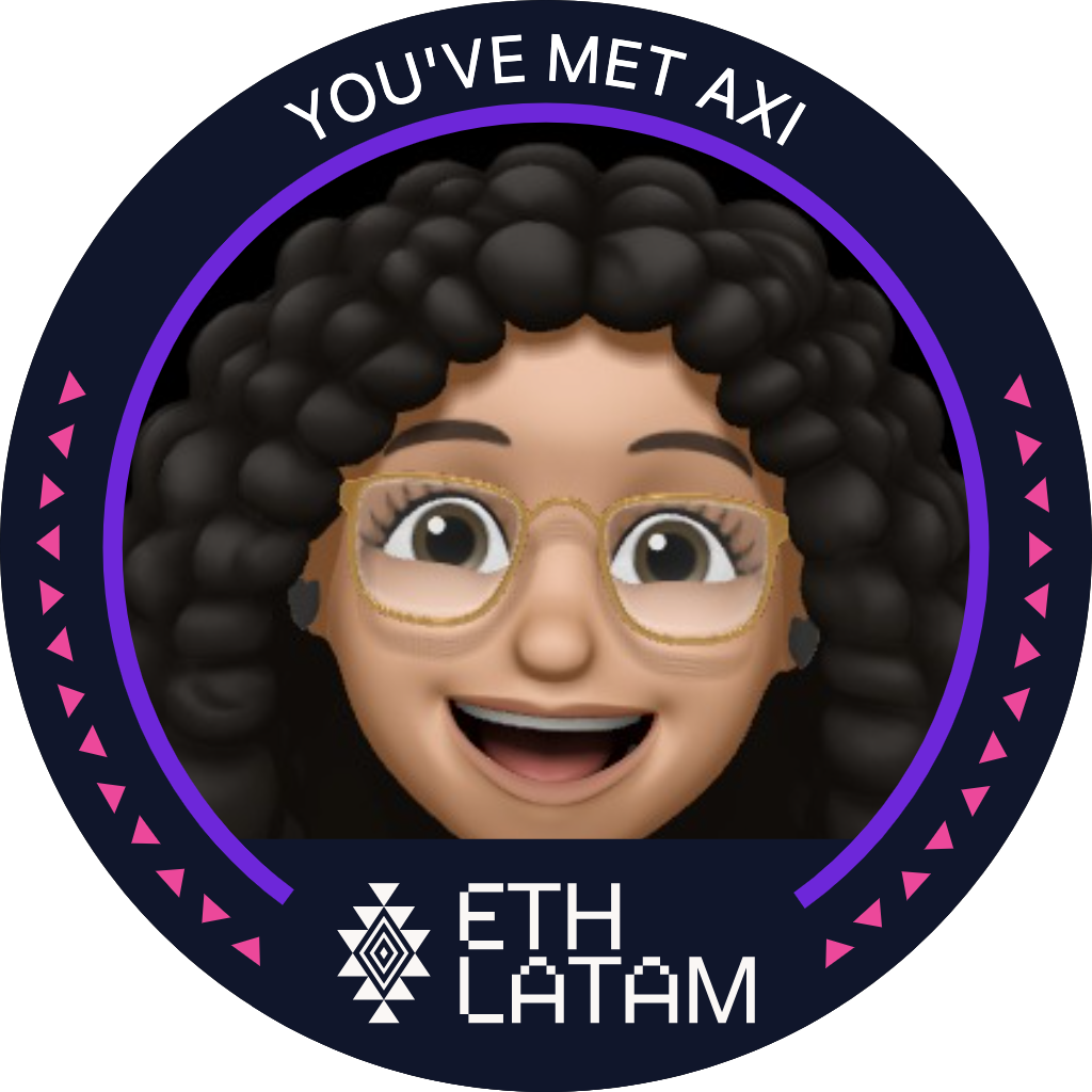 You've met Axi at ETHLatam '22 POAP image