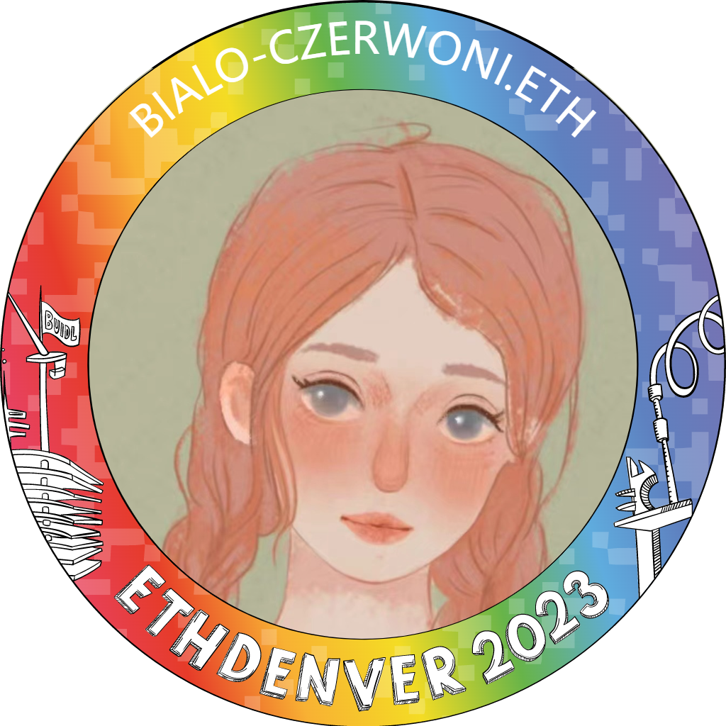You've met bialo-czerwoni.eth at ETHDenver 2023 POAP image