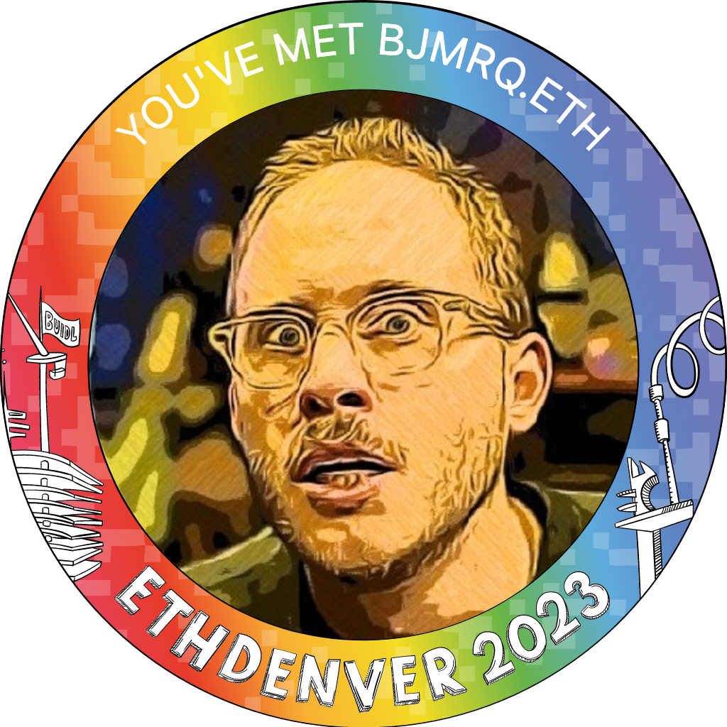 🦬 You've met bjmrq.eth at ETHDenver 2023 POAP image