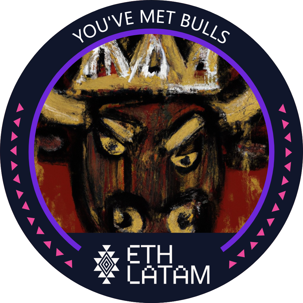 You've met Bulls at ETHLatam '22 POAP image