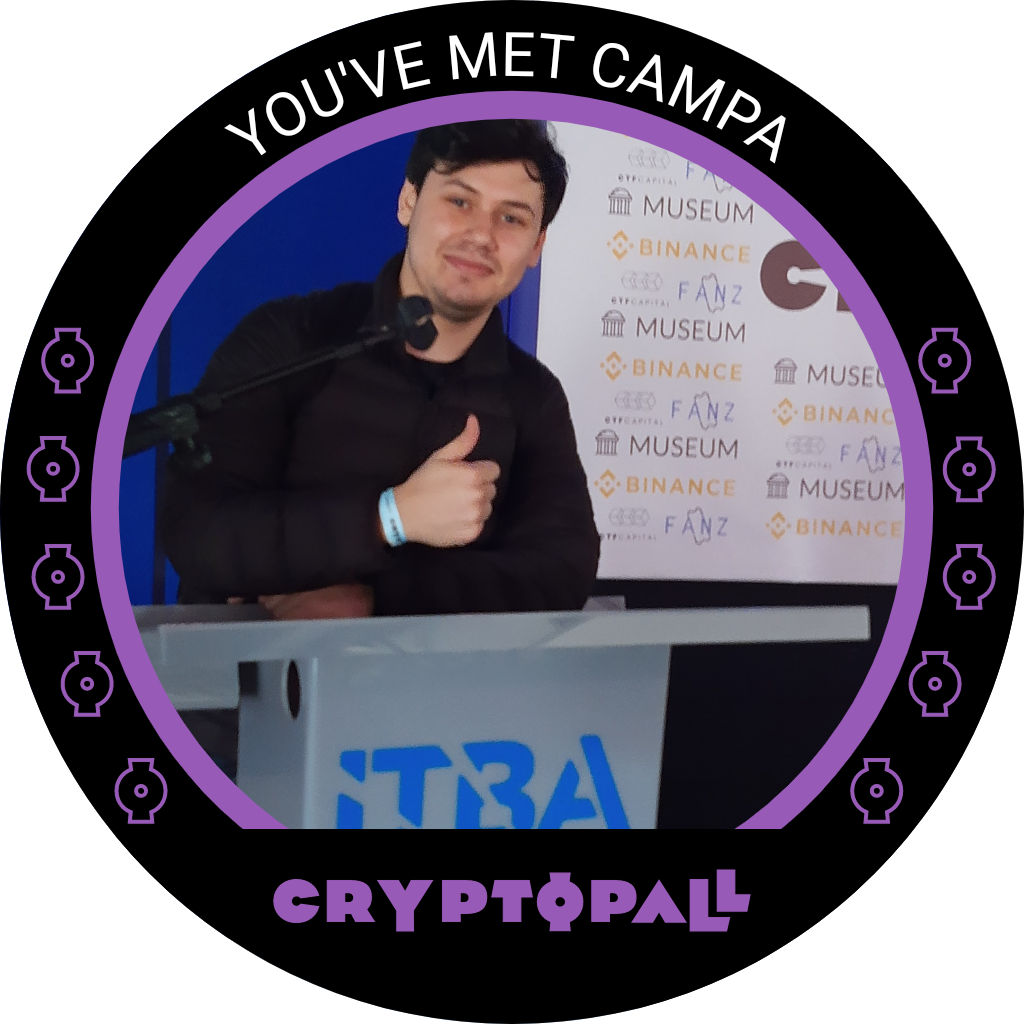 You've met Campa at Cryptopall '22 POAP image