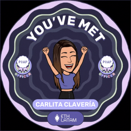 You've met Carlita from POAP at ETHLatam 2022 POAP image