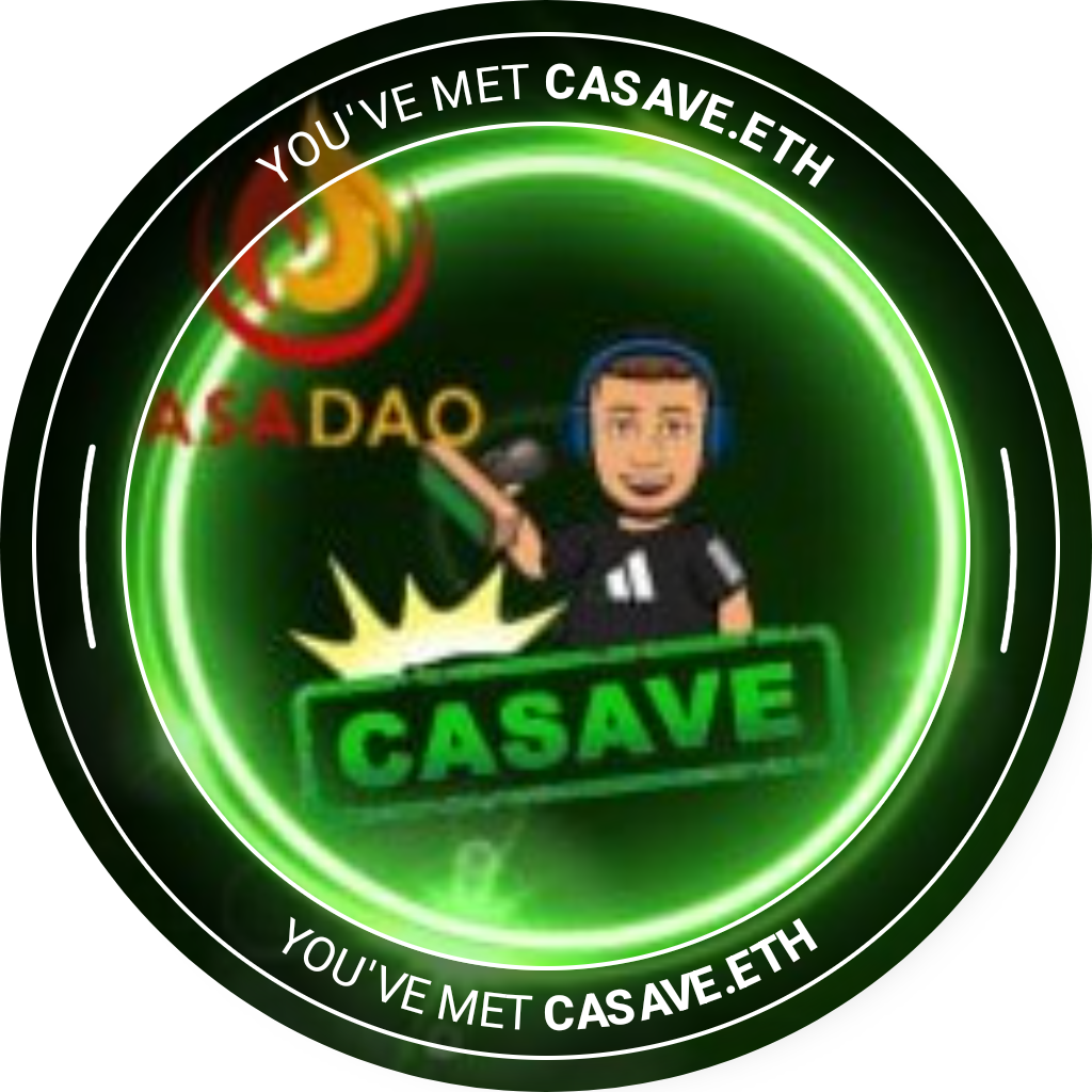 You've met casave.eth - AsaDao 2023 POAP image