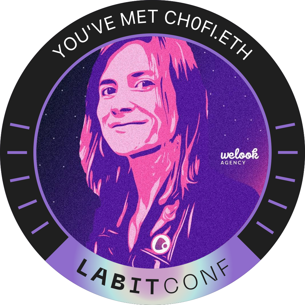 You've met ch0fi.eth at LABITCONF '22 POAP image