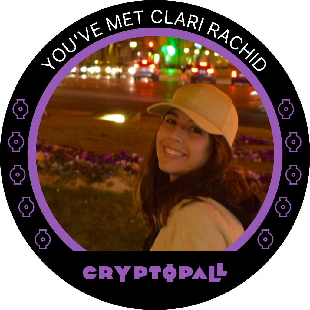 You've met Clari Rachid at Cryptopall '22 POAP image