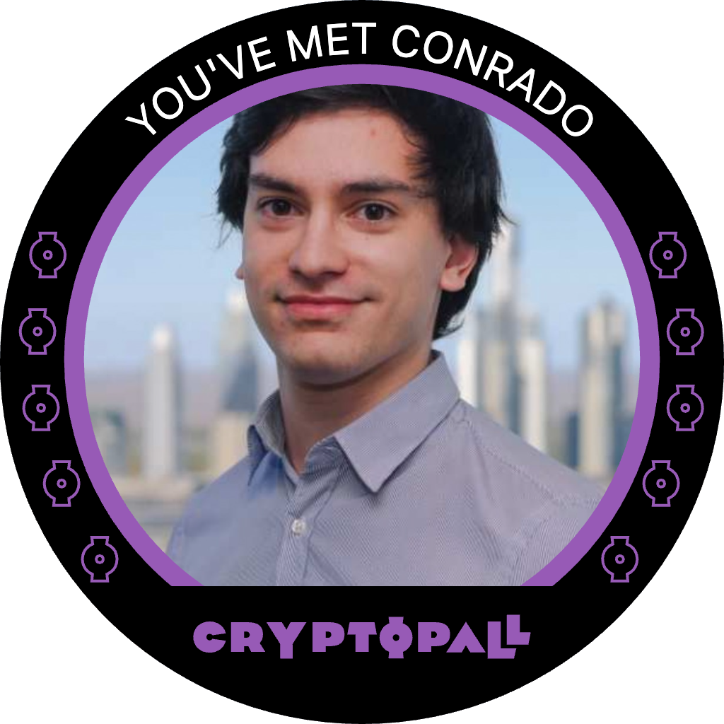 You've met Conrado at Cryptopall '22 POAP image