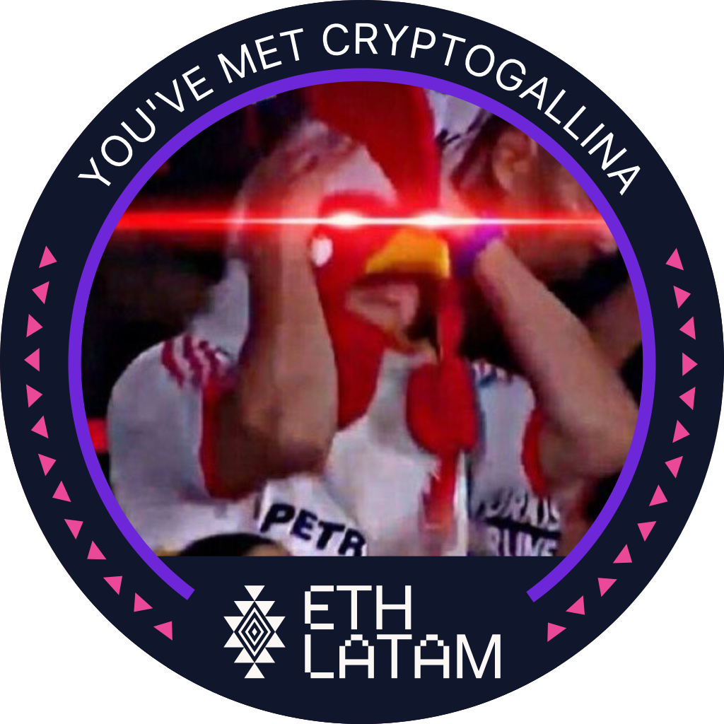 You've met CryptoGallina POAP image